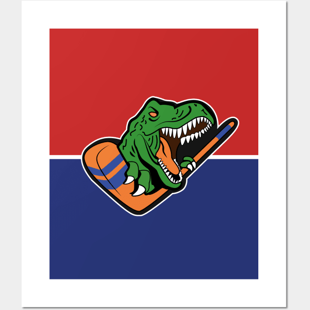 NCT's DINOSAUR HOCKEY CLUB - 90'S LOVE (NCT) Wall Art by Duckieshop